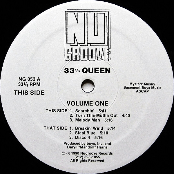 33 1/3 QUEEN